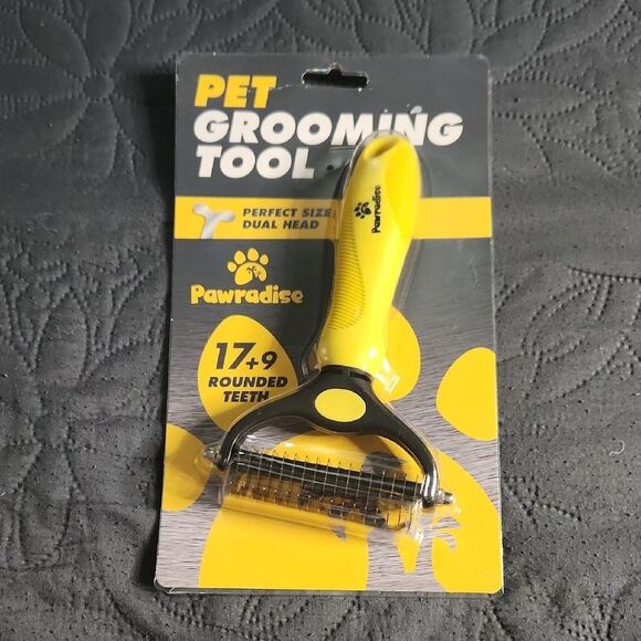 Pawradise Pet Grooming Tool – Dual Head Dematting Comb - Picture 1 of 5